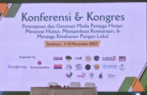 KONFERENSI DAN KONGRES, Perempuan dan Generasi Muda Penjaga Hutan, Merawat Hutan, Memperkuat Kesetaraan dan Menjaga Ketahanan Pangan Lokal
